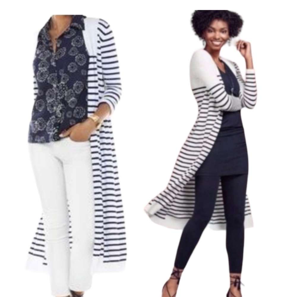 CAbi Victory Midi to Maxi Length Lightweight sweater